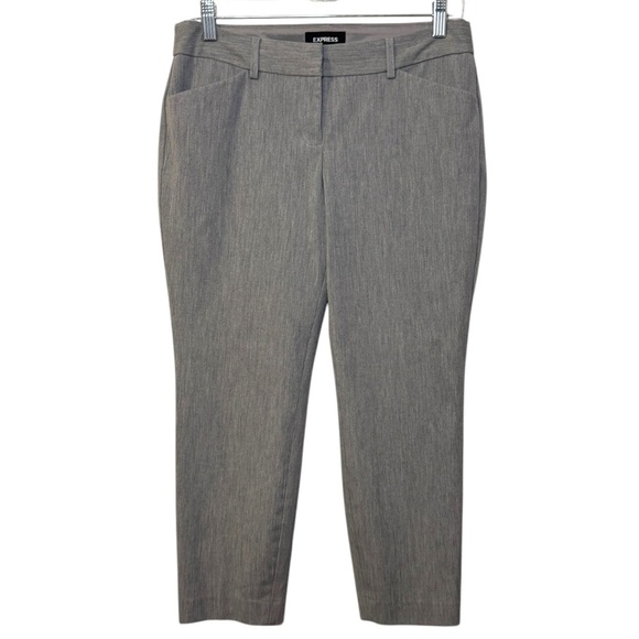Express Columnist Ankle Low Rise Skinny pants women’s 6 S gray grey career work - Picture 1 of 13